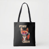 Tote Bag Foxy Lady | Cute Fox (Devant)