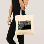 Tote Bag Fractage Art déco (Devant (produit))