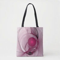 Fractale balançante, Art Abstrait Moderne Rose Ber