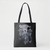 Tote Bag Fracture - Conception de streetwear gothique (Devant)