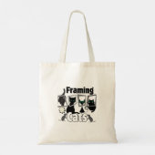 Tote Bag Fragmentation de chats.w (Dos)