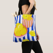Tote Bag Fraîcheur de citron (De près)
