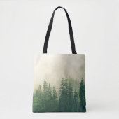 Tote Bag Fraîcheur de forêt neigeuse Accessoire polyvalent (Devant)