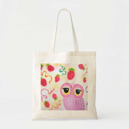 Tote Bag Fraise de fraise (Devant)