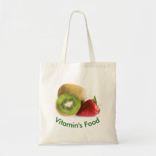 Tote Bag Fraise et kiwi