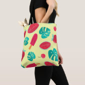 Tote Bag Fraise feuille (De près)
