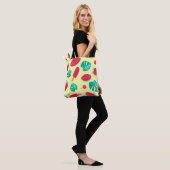 Tote Bag Fraise feuille (Sur le modèle)