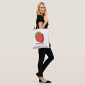 Tote Bag Fraise Fraîcheur d'été (Sur le modèle)