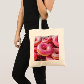 Tote Bag Fraise rose (Devant (produit))