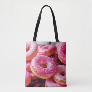 Tote Bag Fraise rose