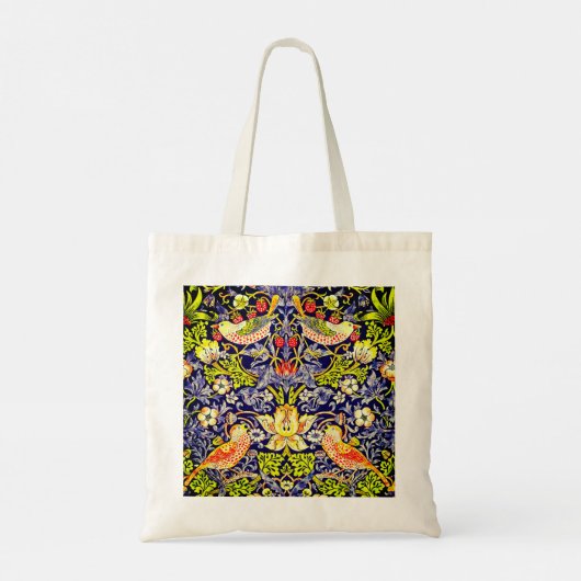 Tote Bag Fraise Thief Oiseaux William Morris (Dos)