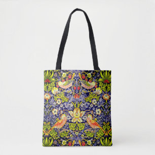 Tote Bag Fraise Thief Oiseaux William Morris