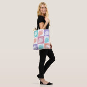 Tote Bag Fraises Été Coloré (Sur le modèle)