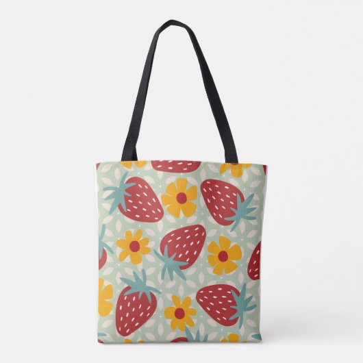 Tote Bag Fraises radicales (Dos)