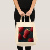 Tote Bag framboise (Devant (produit))
