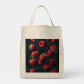 Tote Bag framboise (Dos)