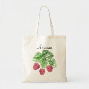 Tote Bag Framboises rouges