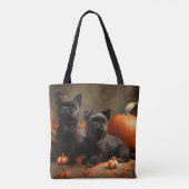Tote Bag Français Chien Chien Chien Chien Chien Puppy Autom (Dos)
