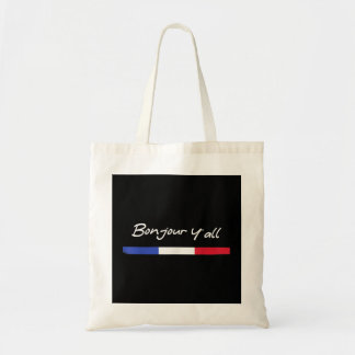 Tote Bag France Roots Funny Français Né Bonjour Y'All