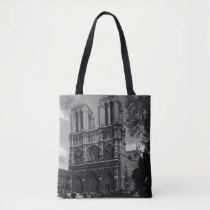 Tote Bag France vintage Paris Cathédrale Notre-Dame