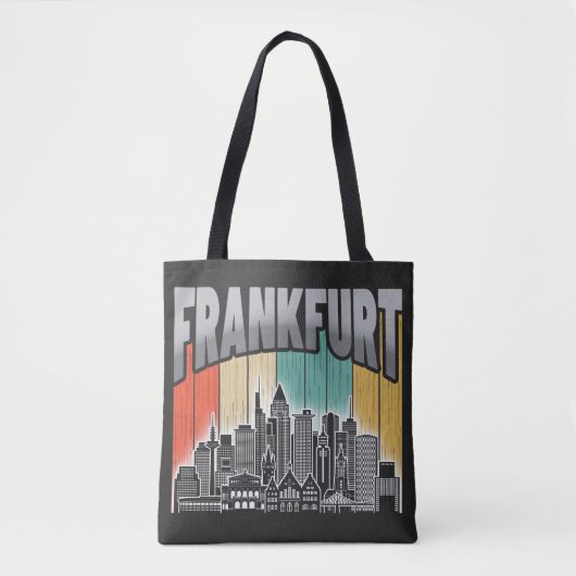 Tote Bag Francfort Allemagne (Devant)