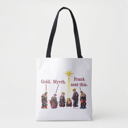 Tote Bag Frank L'A Envoyé (Devant)