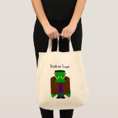 Tote Bag Frankenmonster Halloween s'habiller de loot (Devant (produit))
