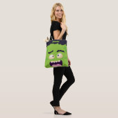Tote Bag Frankenstein Monster Cute Personnalisé Halloween (Sur le modèle)
