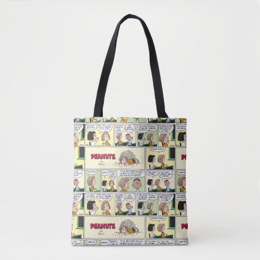 Tote Bag Franklin, Pepperment Patty & Marcie | Classe mathé (Devant)