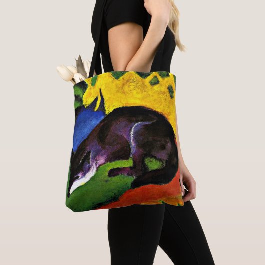 Tote Bag Franz Marc - Blue Fox (De près)