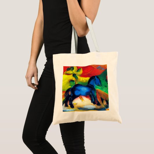 Tote Bag Franz Marc Little Blue Pony (Devant (produit))
