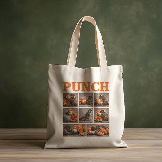 Tote Bag Frappez bébé singe