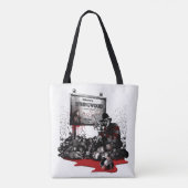 Tote Bag Freddy contre Jason | Bienvenue à Springwood (Dos)
