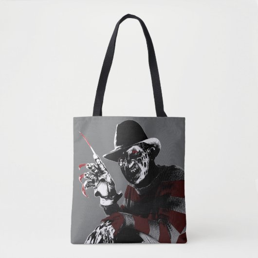 Tote Bag Freddy contre Jason | Freddy Seeing Red (Devant)