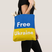 Tote Bag Free Ukraine (De près)