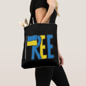 Tote Bag Free Ukraine (De près)
