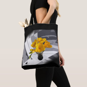 Tote Bag Freesia jaune