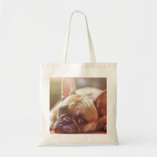 Tote Bag french bulldog laying