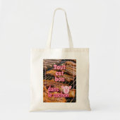Tote Bag French proverb about pigs (Devant)