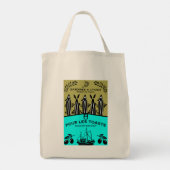 Tote Bag French Vintage Sardine Kitchen (Dos)