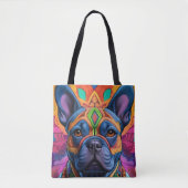 Tote Bag Frenchie Fun Anniversaire Fantaisie (Devant)