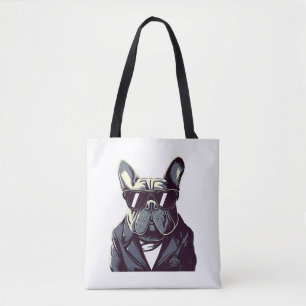 Tote Bag Frenchie L'Homme Du Parti