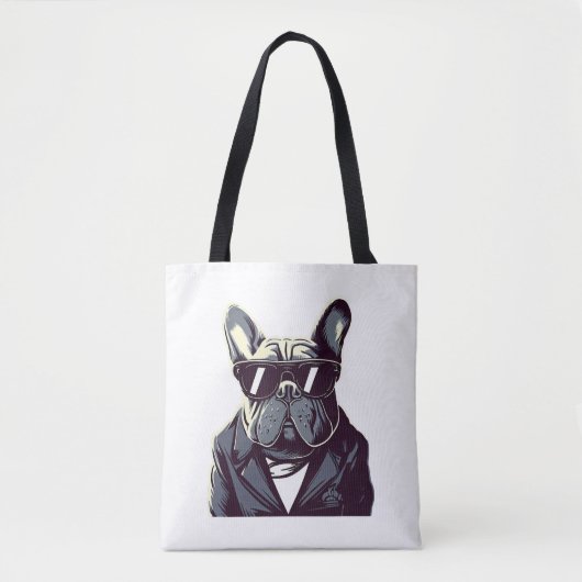 Tote Bag Frenchie L'Homme Du Parti (Devant)