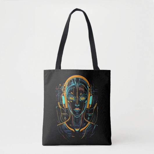 Tote Bag Fréquence Neuronale (Devant)