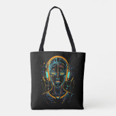 Tote Bag Fréquence Neuronale (Dos)
