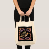 Tote Bag Fréquente Sorcière de circulaire Une drôle d'Hallo (Devant (produit))
