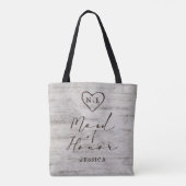 Tote Bag Frères de charité sculptés Bois de bouleau rustiqu (Dos)