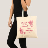 Tote Bag Fresh Off The Market Hand Drawn Bridal Shower (Devant (produit))