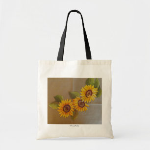 Tote Bag Frida Kahlo a peint des tournesols