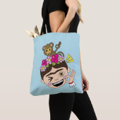 Tote Bag Frida Kahlo | FridaMoji - Un OK (De près)